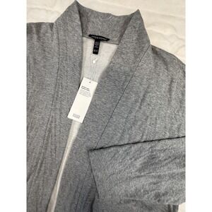 Eileen Fisher Cardigan‎ Womens XS Double Layer Organic Collar Everywear Comfort